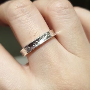 tiffany 1837 sterling silver ring